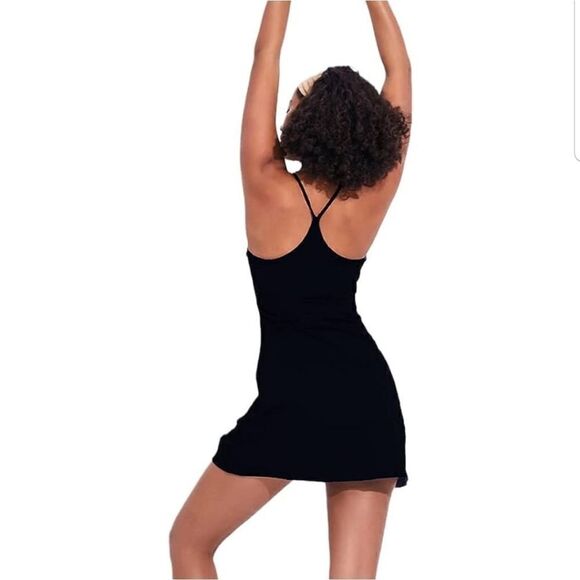 COOLRUN Women's Tennis Dress with Built-in Bra Sleeveless Exercise Workout XL - Picture 5 of 15